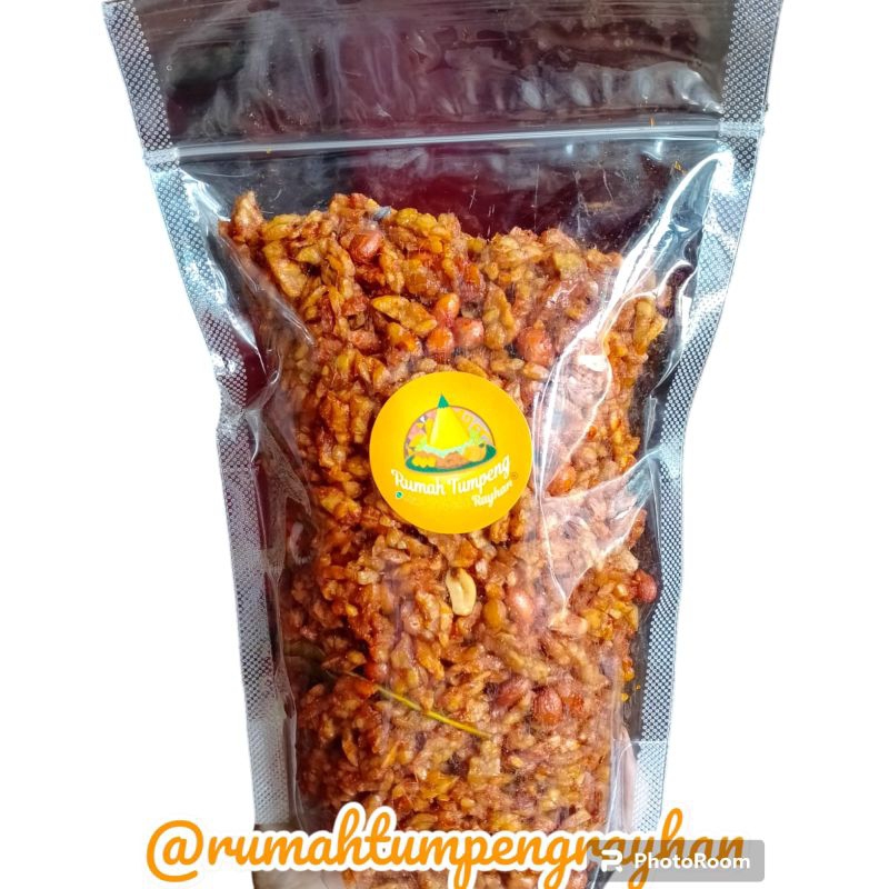 

TEMPE KERING 500 gram / TEMPE SAMBAL KERING ( cemilan pedas manis) / OREK KERING TEMPE KACANG
