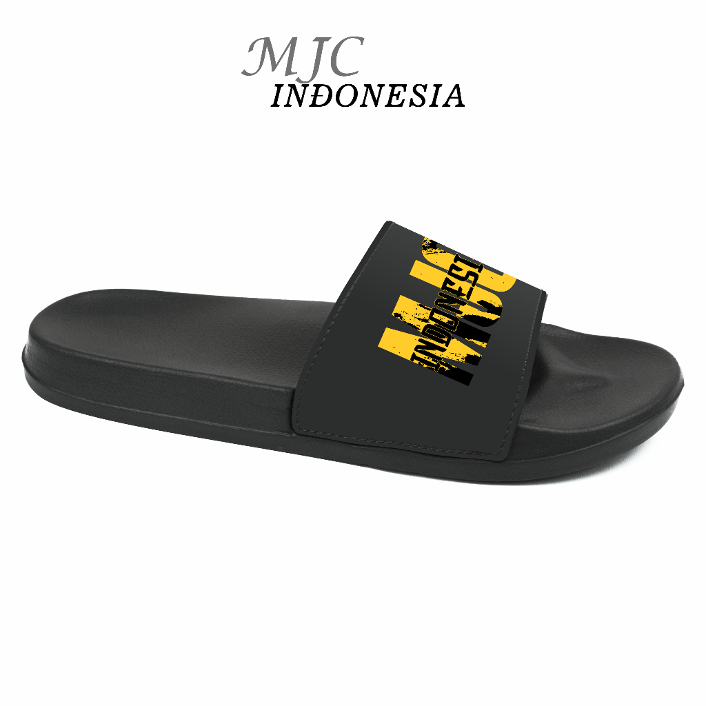 Mjc Indonesia Sandal Selop Explore Original Sandal Slipper Motif SD-MJC Flat Yellow 36-44