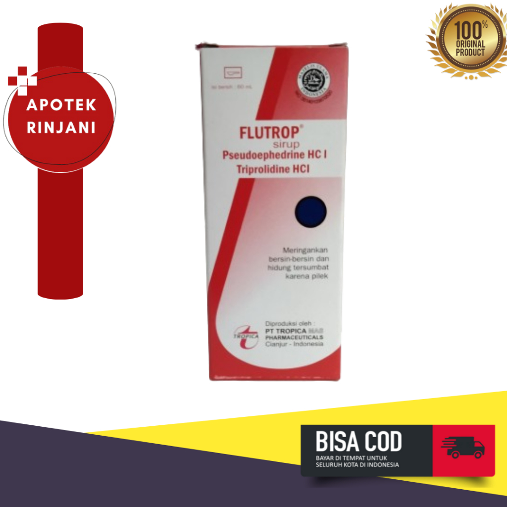 FLUTROP SIRUP PEREDA FLU (60 ML)