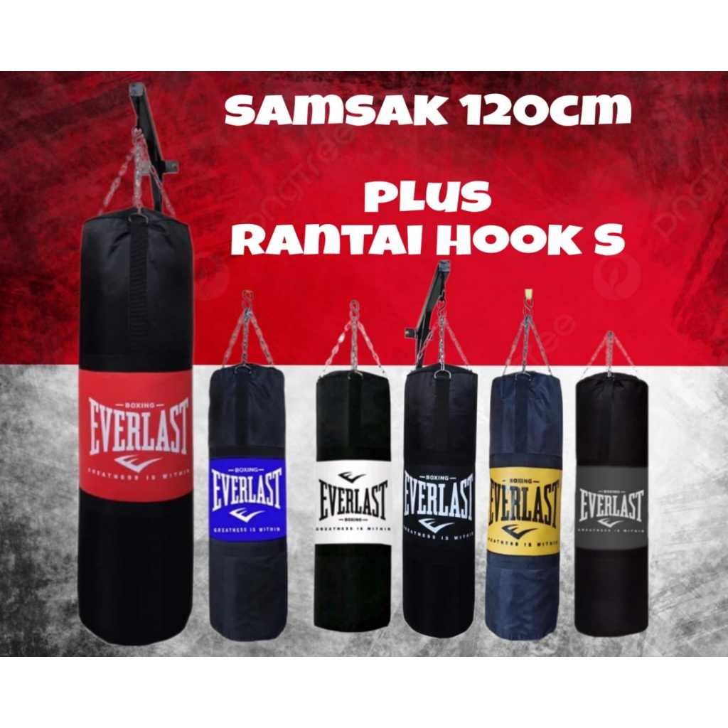Samsak Tinju 120cm - Samsak Muaythai Boxing MMA - Samsak Murah Berkualitas - Sansak Tinju Murah Berk