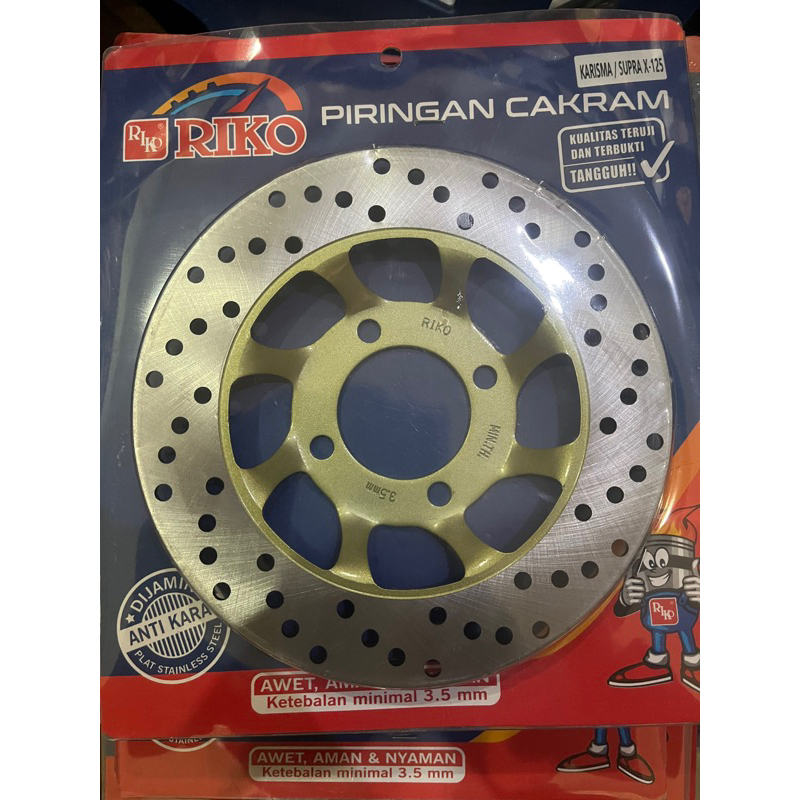 DISC PIRINGAN CAKRAM STANDAR KARISMA SUPRA FIT NEW SUPRA 125 OLD NEW