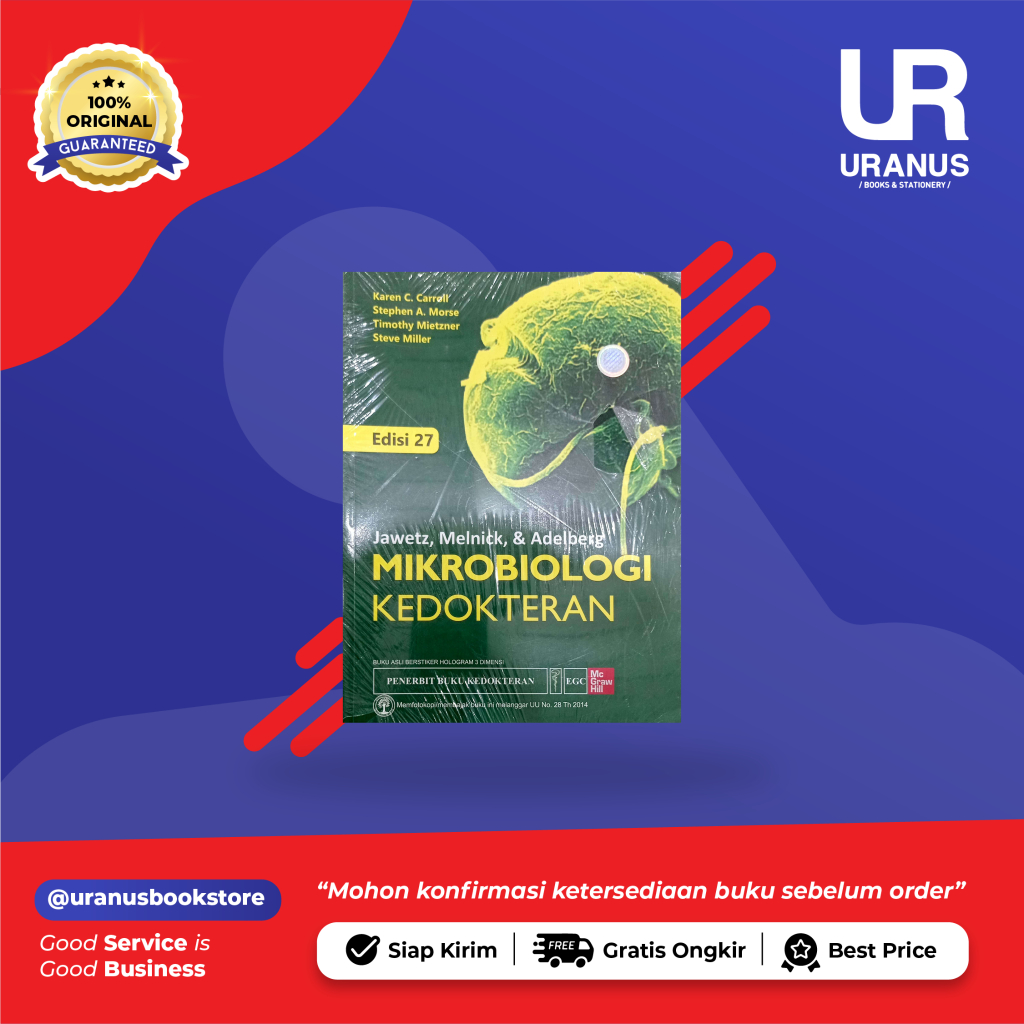 MIKROBIOLOGI KEDOKTERAN ED 27- EGC - TOKO BUKU URANUS NGAGEL
