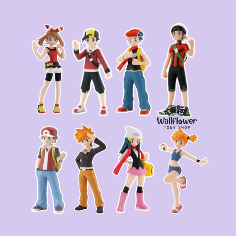 Figure Pokemon Bandai Scale World Original - Pokemon Trainer
