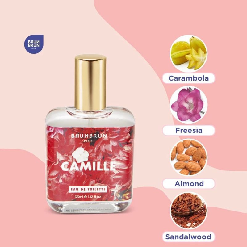 PARFUM BRUNBRUN PARIS CAMILLE EAU DE TOILETTE 33ML