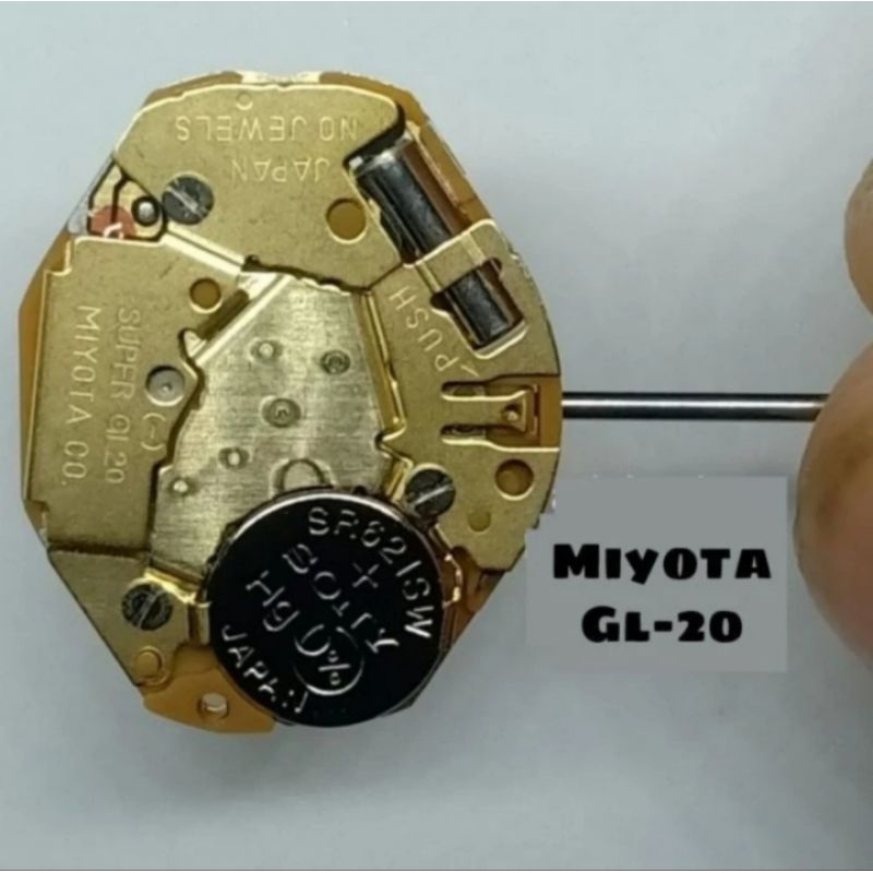 MESIN JAM TANGAN MIYOTA GL-20 ORIGINAL