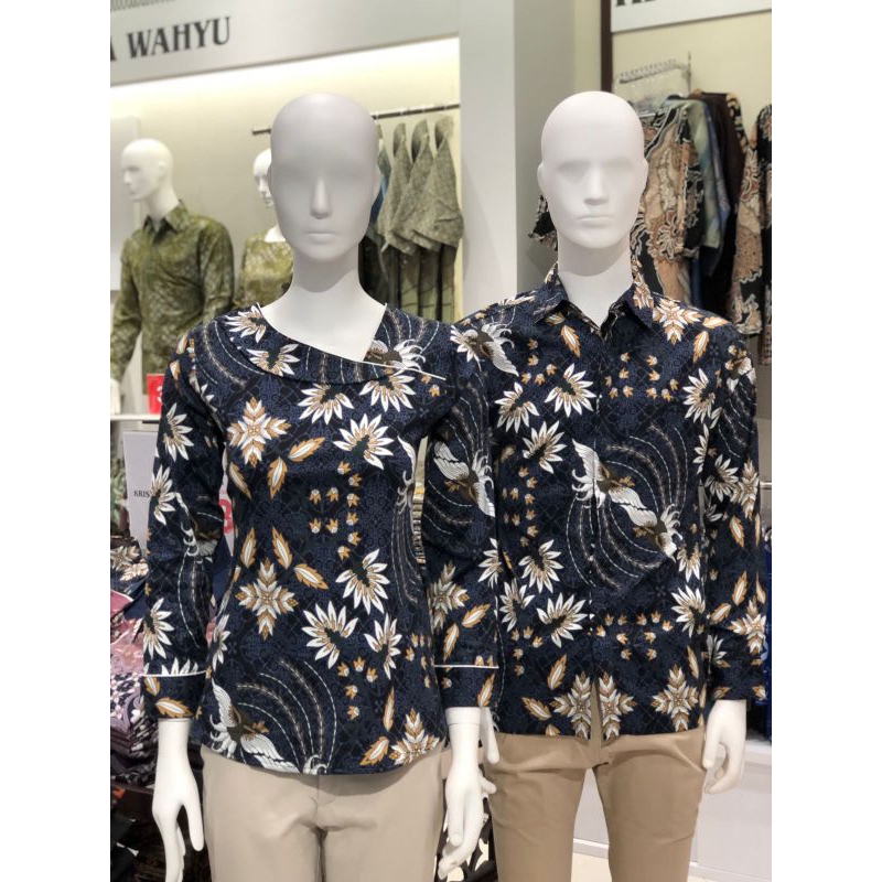 BATIK KRISNA WAHYU Couple Cewek/Cowok size S-3L
