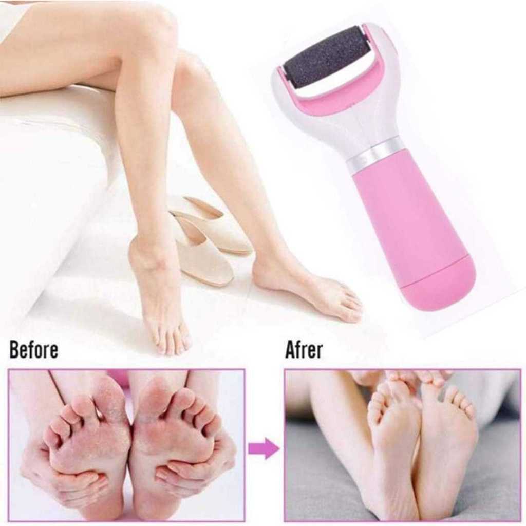 Alat Penghalus Tumit Kaki Elektrik Pedicure Pecah / Kering / Kapalan