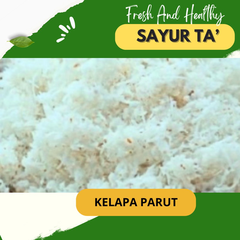 

Kelapa Buah/Kelapa Santan/Kelapa Parut/ Sayur Ta Makassar