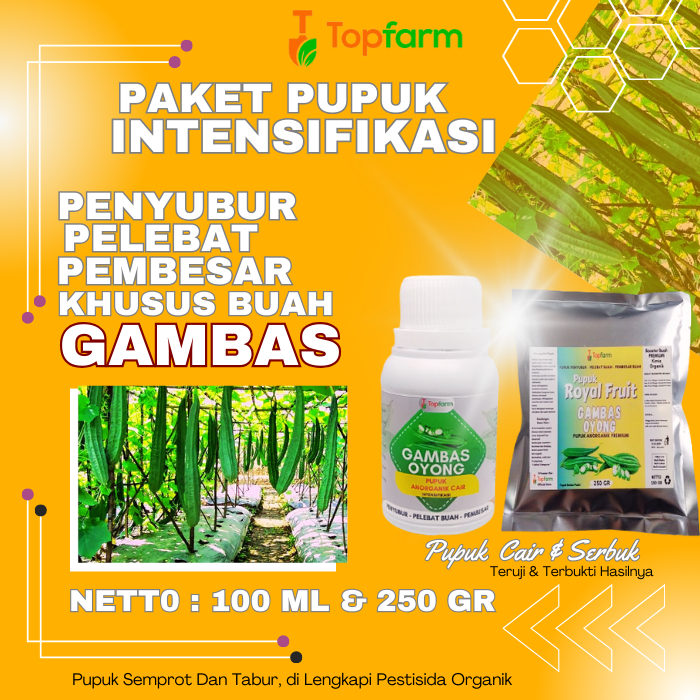 Pupuk Pelebat Buah Oyong / Pupuk Booster Oyong / Pupuk Buat Oyong Emes / Pupuk Cair Pelebat Oyong / 
