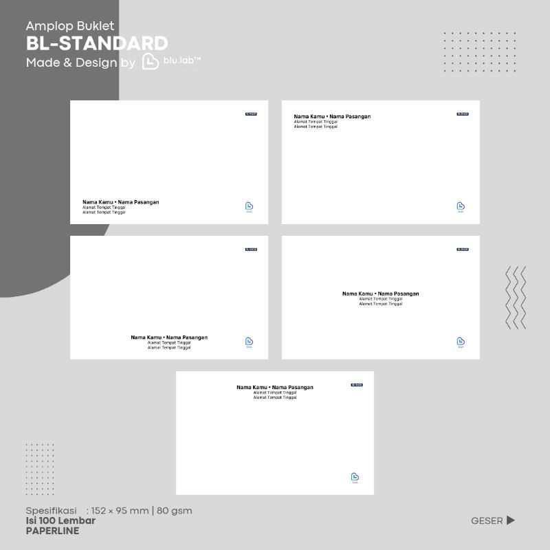 

Cetak Amplop Kondangan BL-STANDARD (BL-STD)