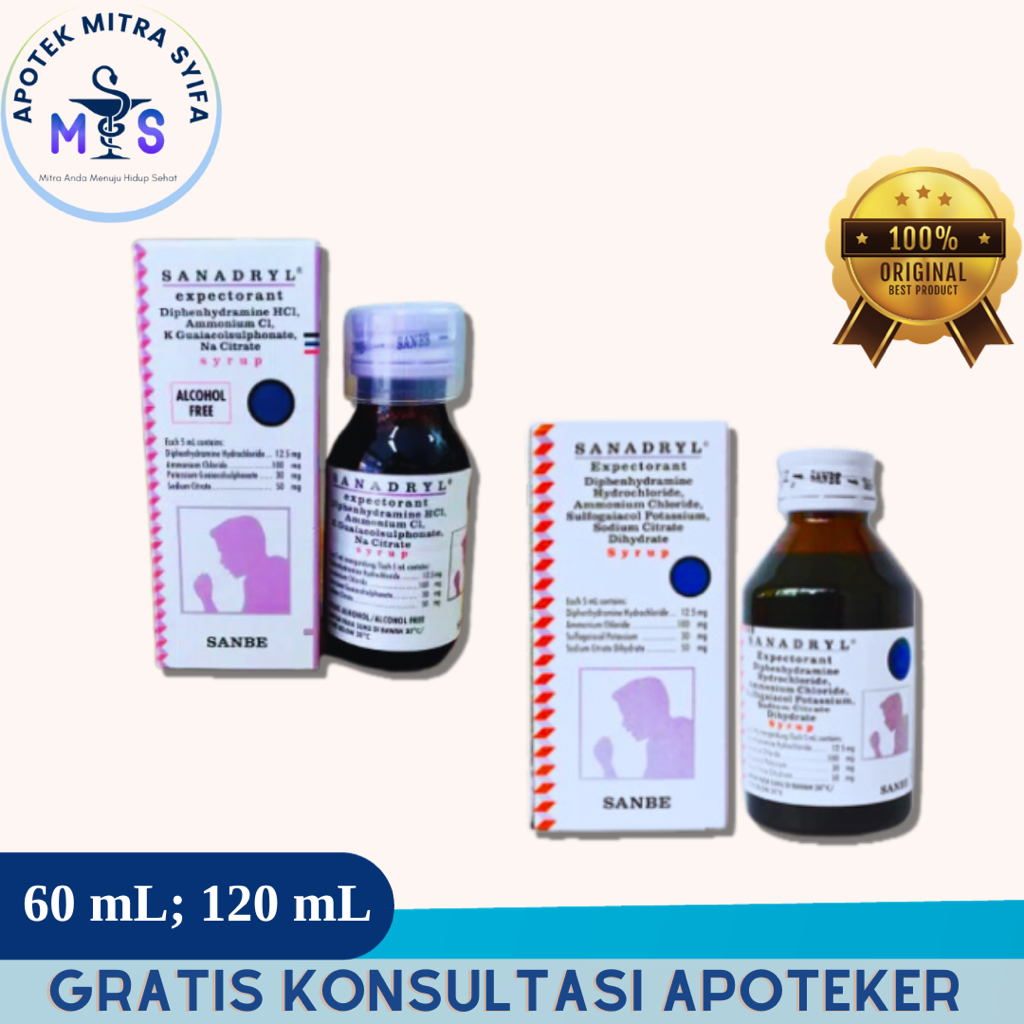 Sanadryl Expectorant Sirup