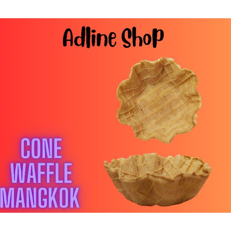 

PAKET LENGKAP Cone Es Krim Waffle Mangkok 1 Pack Isi 1