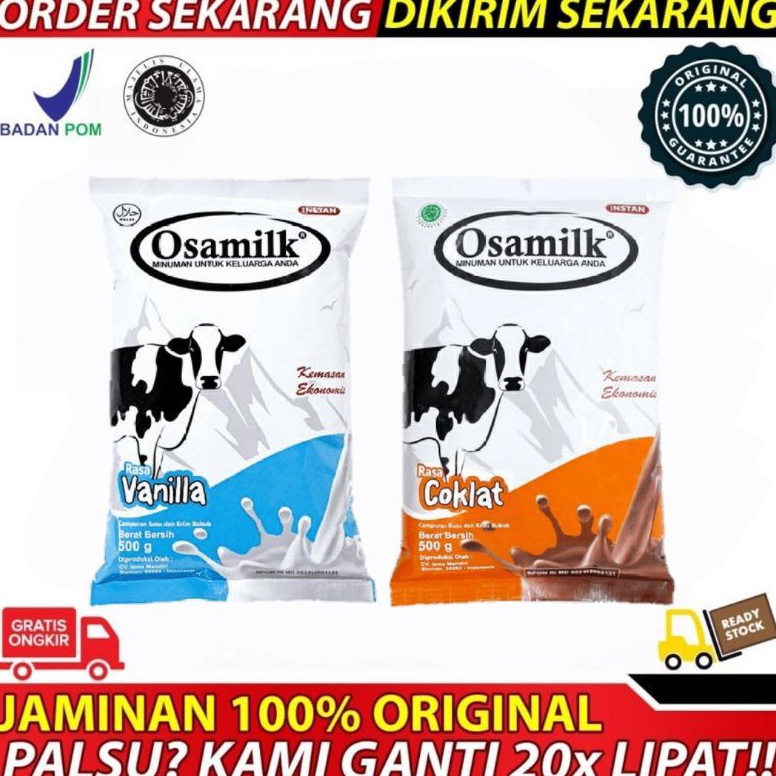 

DISKON LIVE dikirim langsung OSAMILK 5gr SUSU GEMUK BADAN SEHAT
