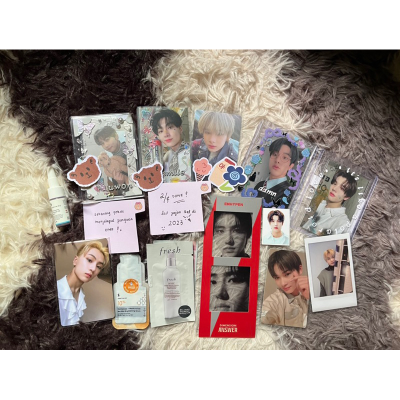 [BOOKED] Enhypen Official Poca. 1st enniversary, Jake potter, Jungwon UMS D:A