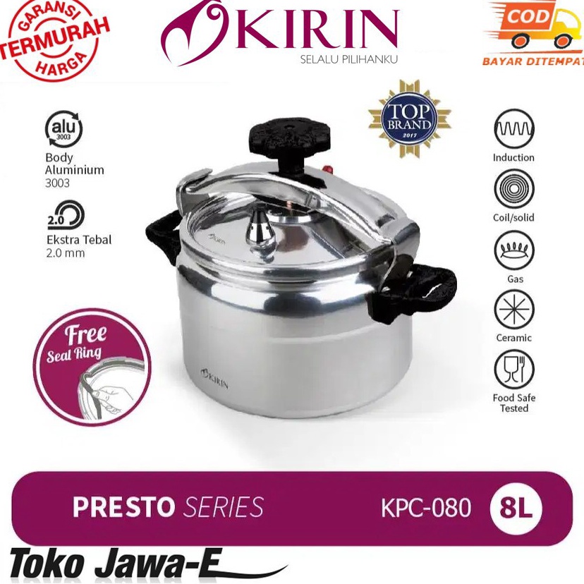 PANCI PRESTO KIRIN KPC 468112 4 LITER Hinga 12 LITER
