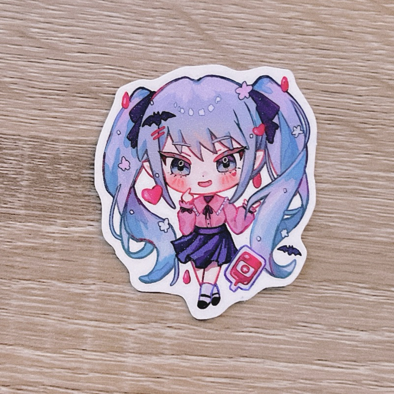 

Vampire Hatsune Miku Sticker