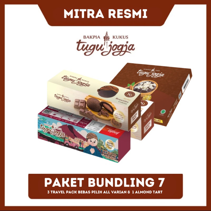

PAKET BUNDLING 7 OLEH-OLEH BAKPIA TUGU JOGJA