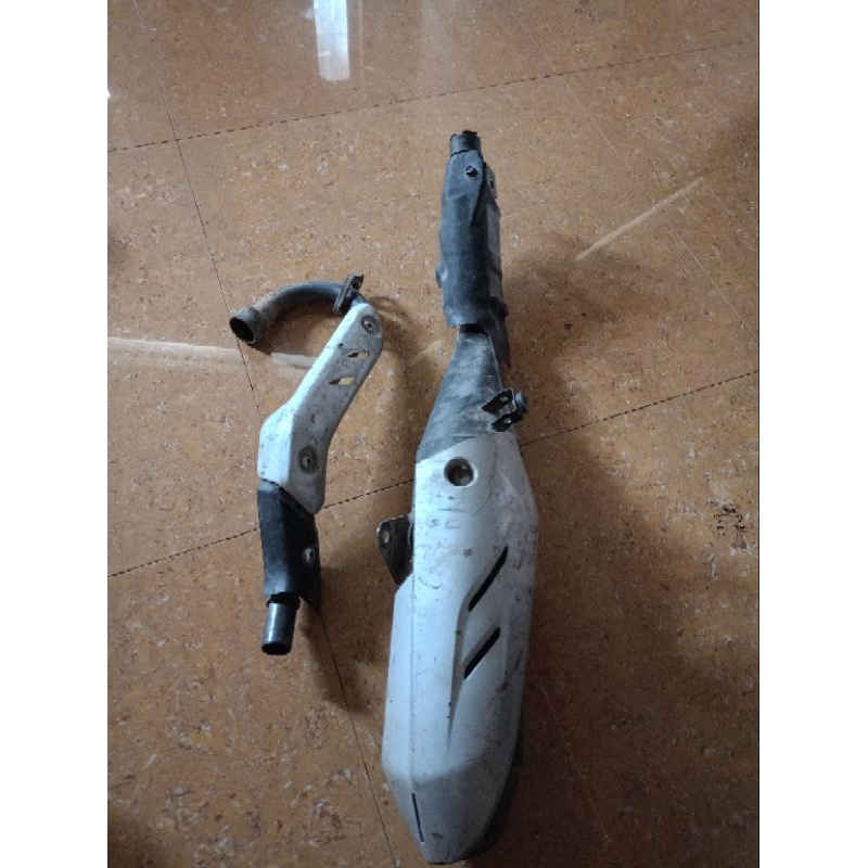Knalpot Honda CRF 150 ORI SECOND Copotan (BEKAS)