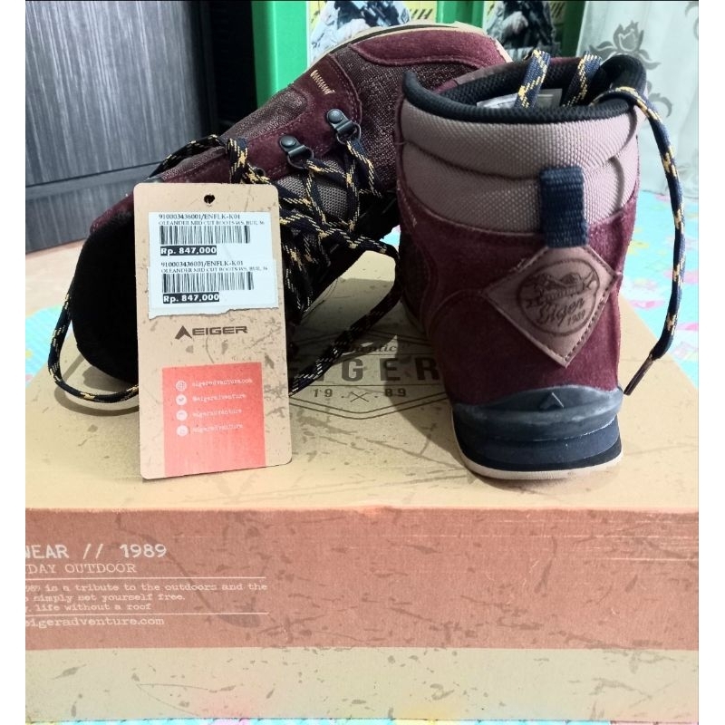 Sepatu eiger women series free kupluk eiger