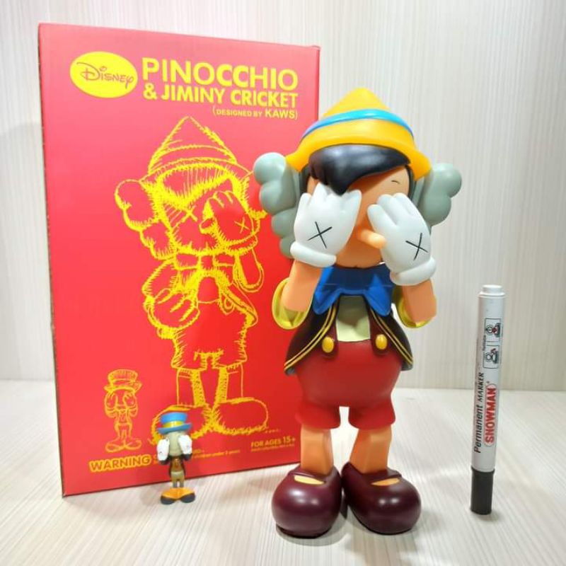 mainan pinokio pinocchio & jimmy cricketbig figureDetail bagustinggi sekitar 35cmCWKotpHDS

#pinokio