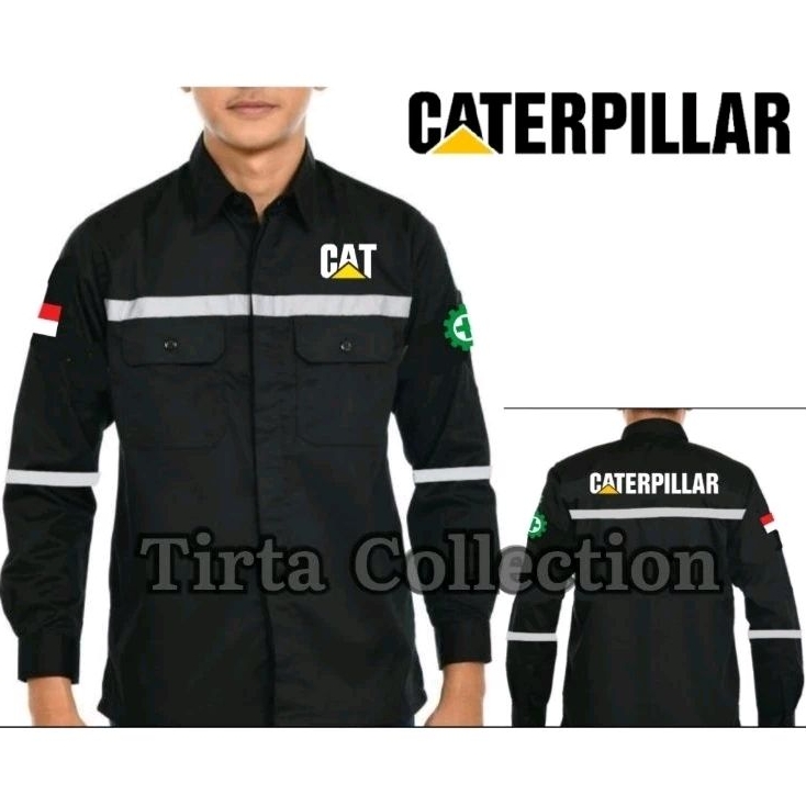 KEMEJA SAFETY CATERPILLAR TAMBANG