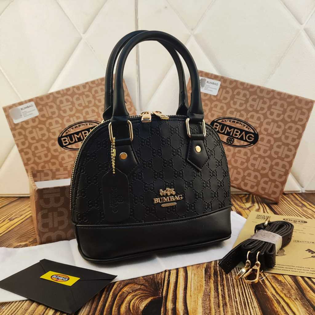 BUMBAG - Tas IMPORT Alma MEDIUM FREE BOX KOMPLIT BRANDED PREMIUM GROSIR HANDBAG MIRROR - TAS SELEMPA