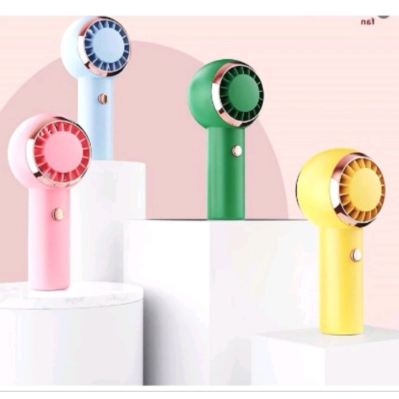 Kipas Angin Mini Portable Rechargeable Berdiri Pendingin Ruangan Fan Make Up Murah COD K3 Kipas Angi