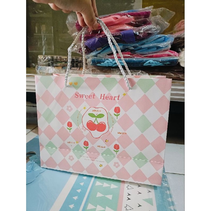 

tas kado tali UK 25x20cm