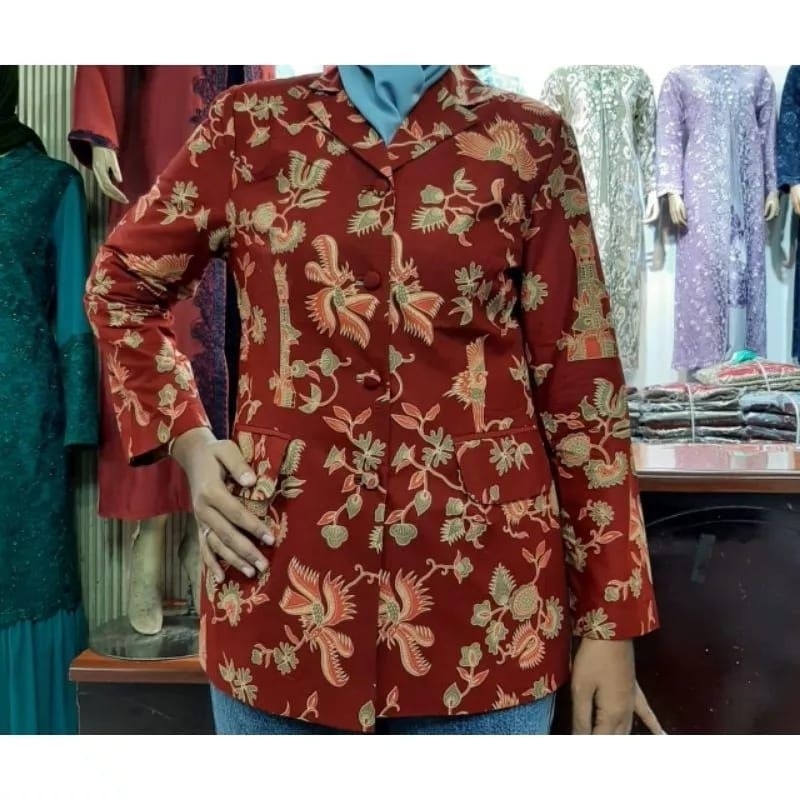 atasan batik dharmawanita/ atasan dharmawanita/batik dharmawanita