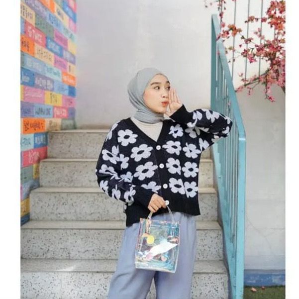 Cardy Flower Rajut