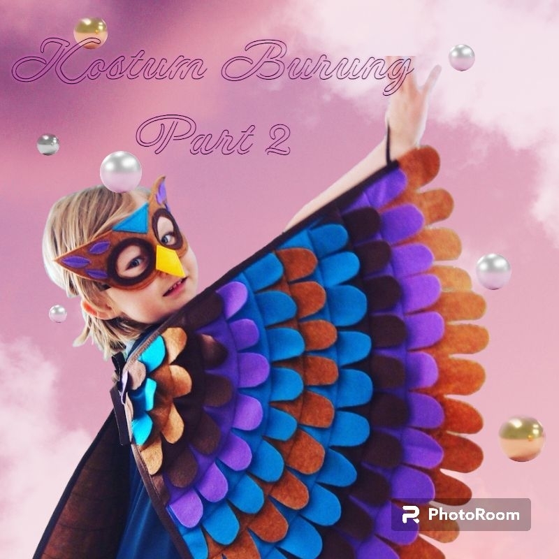 kostum burung / baju karnaval / kostum karnaval