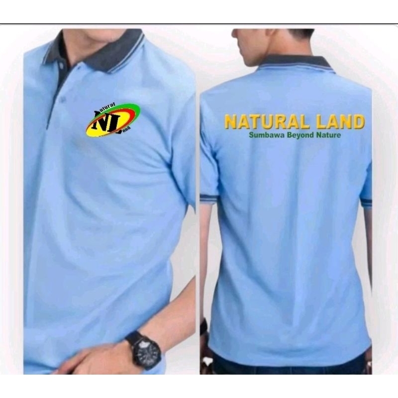 Kaos seragam Polo costum sablon