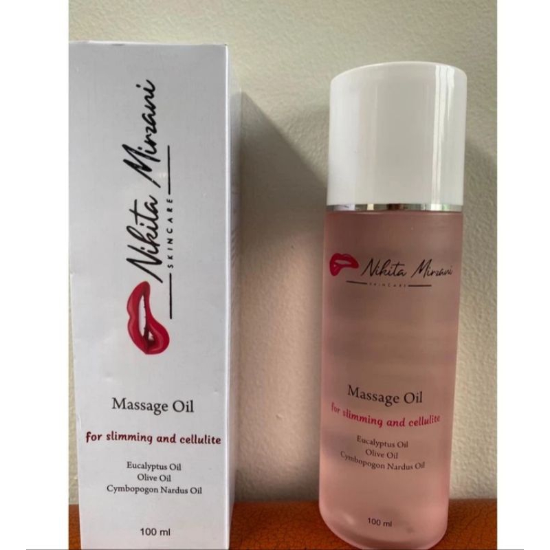 MASSAGE OIL NIKITA MIRZANI SKINCARE - 100 ML (reject kemasan)