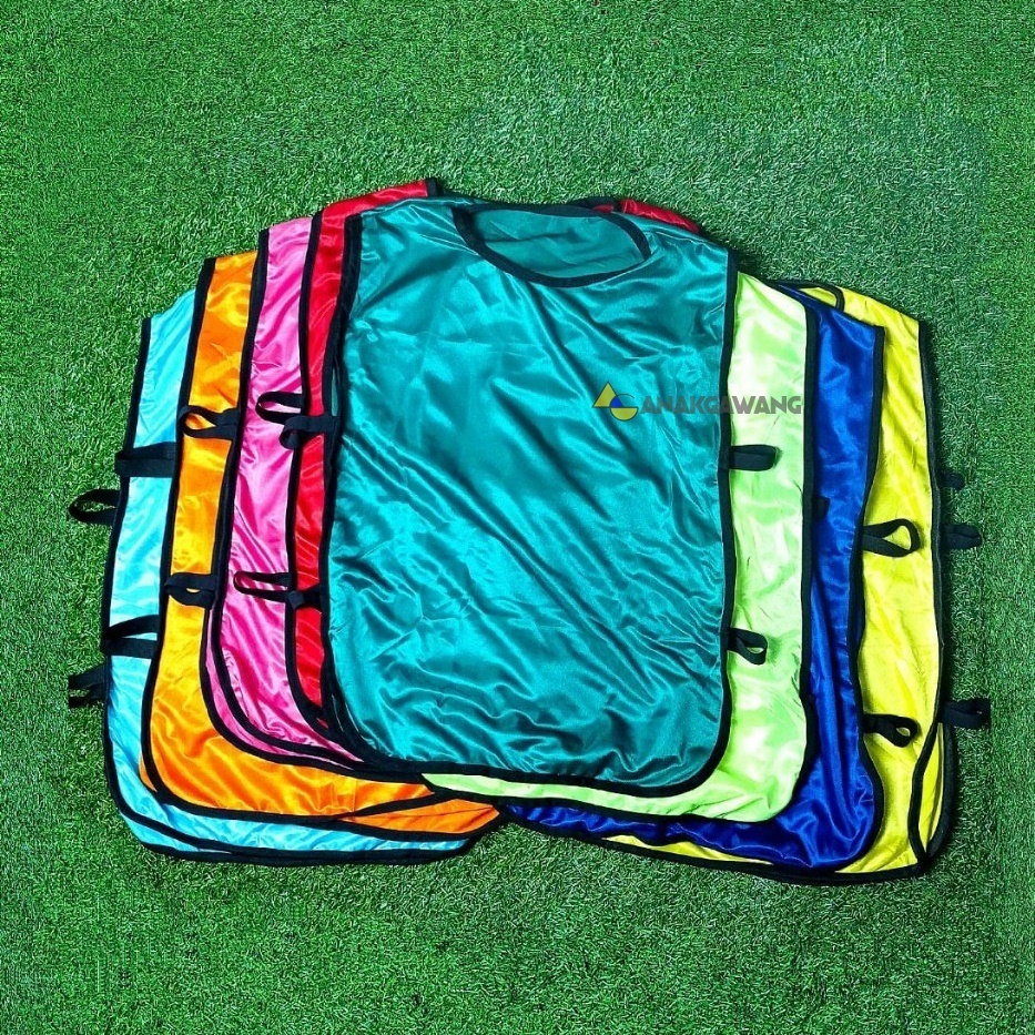 Rompi Karet Latihan Jiko Futsal Sepak Bola Polos Anakgawang