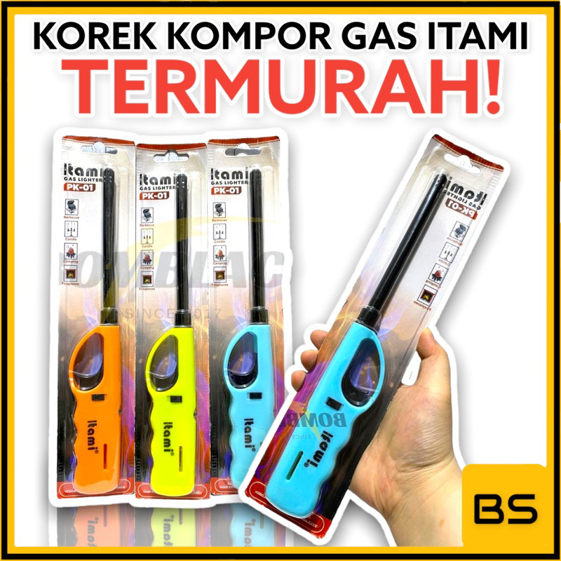 ITAMI korek gas panjang korek kompor pemantik gas kompor TERMURAH