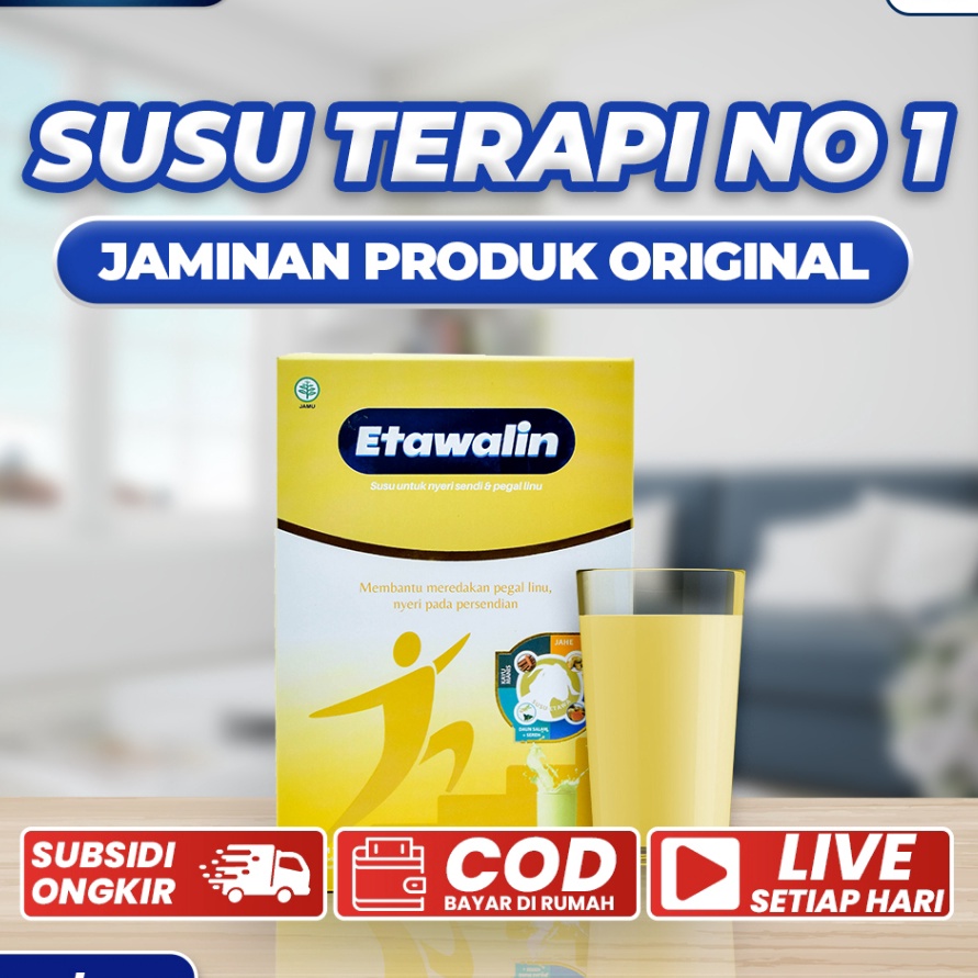 

JLPC6324 Penjualan TerbaikCOD ETAWALIN ORIGINAL Susu Kambing Etawa Tingkatkan Kepadatan Tulang Isi 2gram