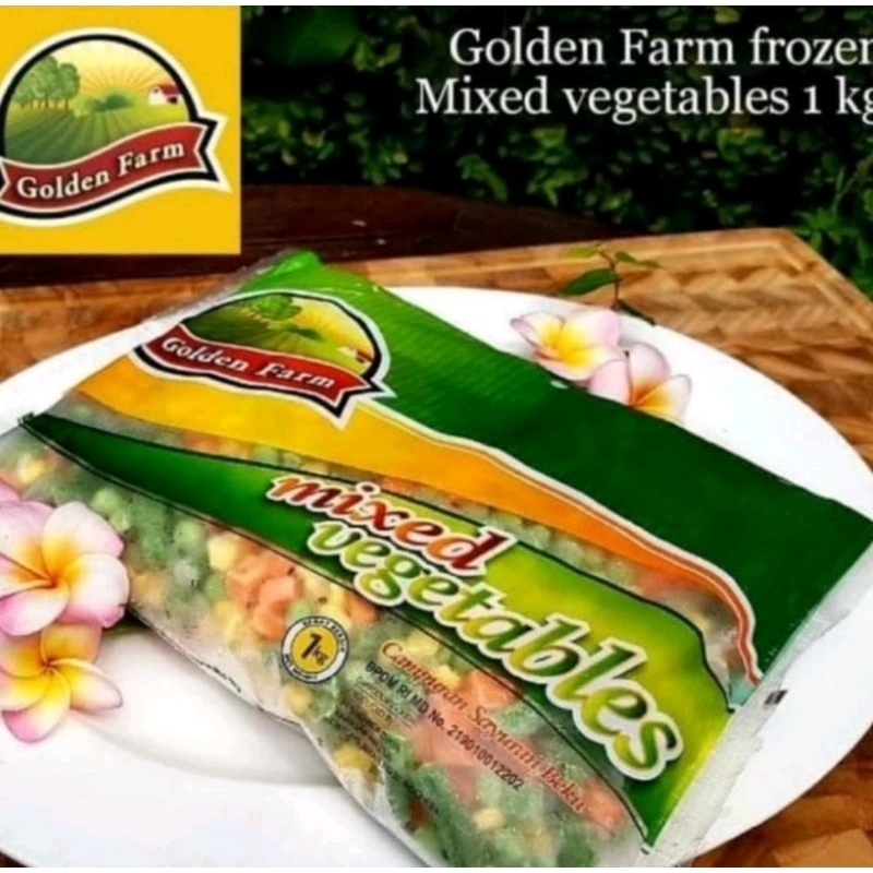 

Golden Farm Mix Vegetables 1kg