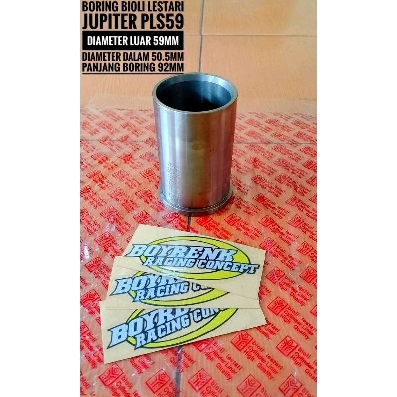LINER 50-59-92 JUPITER Z POLOS CYLINDER LINER BORING BIOLI -BOYRENK RACING CONCEPT