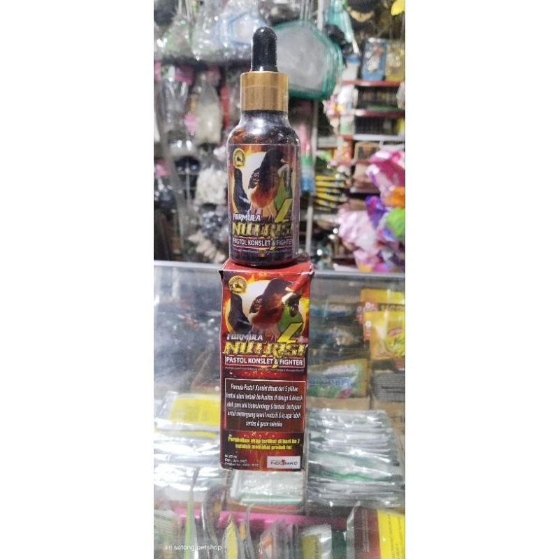 Formula Nutrisi Pastol Konslet dan Fighter - Vitamin Burung Khusus  Anakan Trotol dan Pastol Murai B