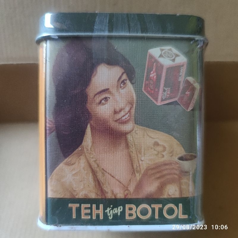 

MAR Teh Tjap Botol Vintage / kaleng/ 40g / 20 kantong