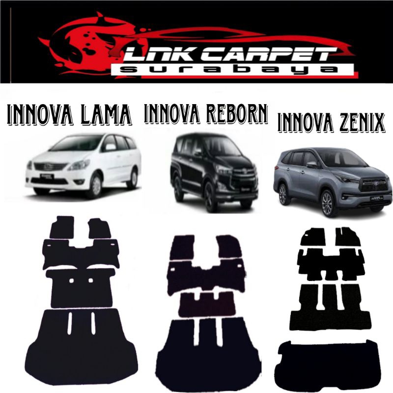 KARPET MOBIL MIE BIHUN KIJANG INNOVA / AKSESORIS MOBIL KIJANG INNOVA / INTERIOR MOBIL KIJANG INNOVA