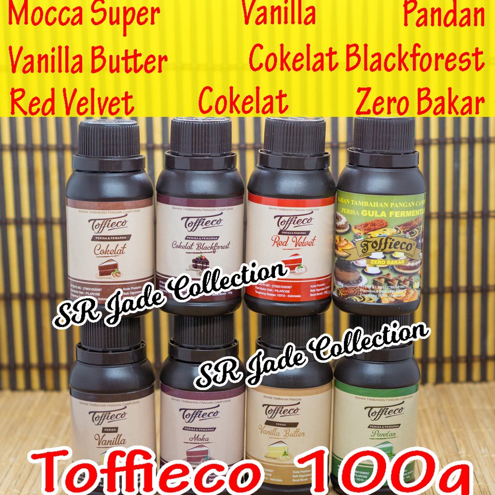 

BPQH5499 Terlaris Toffieco Pasta 1 gr Tofieco Mocca Super Moka Tofico Vanilla Butter Pandan Zero Bakar Coklat