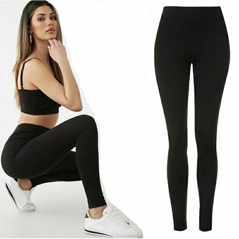 LEGGING IMPORT POLOS TEBAL /LEGGING IMPORT POLOS HITAM / LEGGING IMPORT MURAH / lejing
