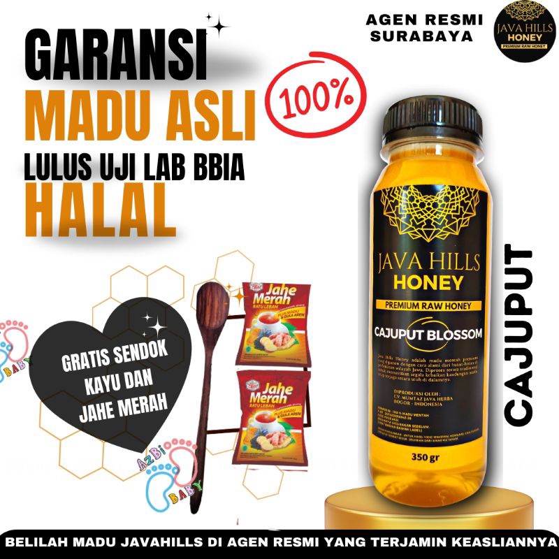 

MADU CAJUPUT BLOSSOM JAVA HILLS HONEY CEGAH KEROPOS TULANG ASLI MURNI