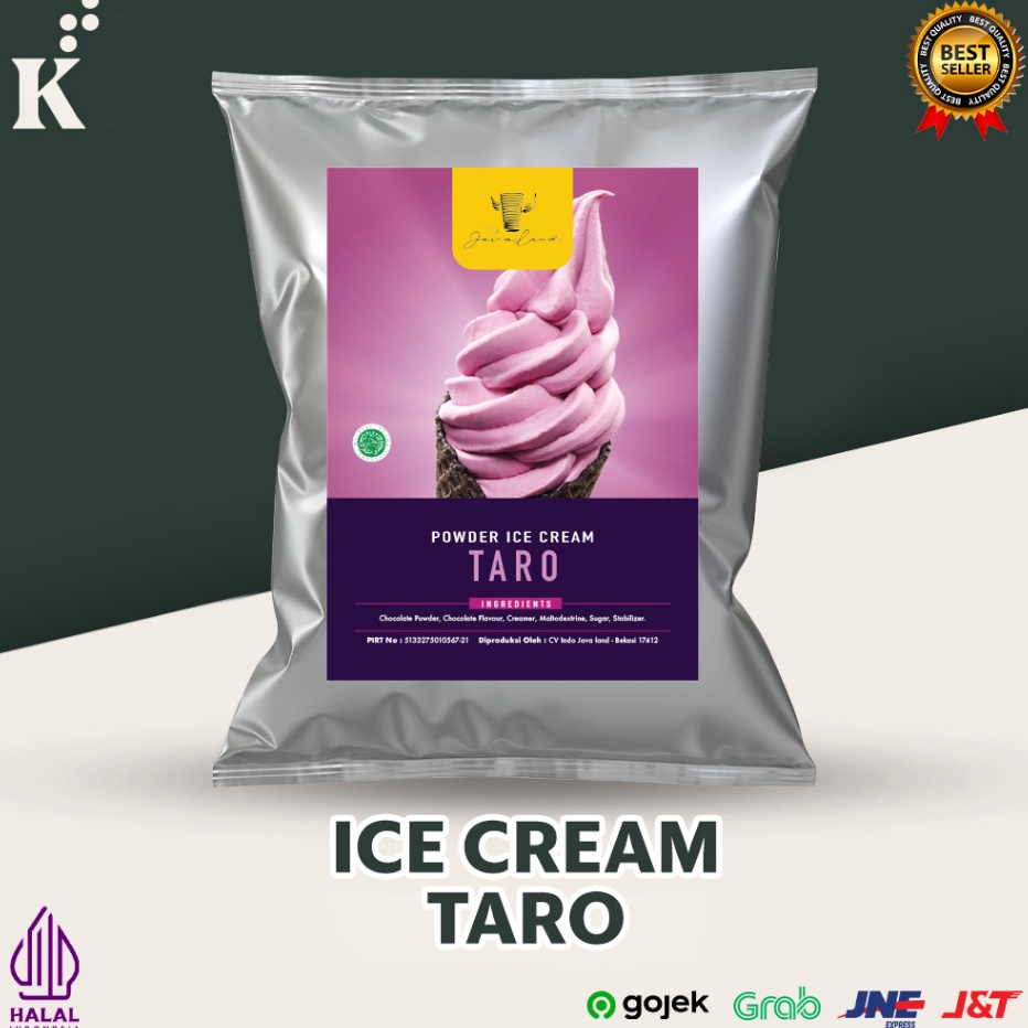 

SBGJ459 PALING AMPUH Powder Es Krim Taro 1 Kg Javaland