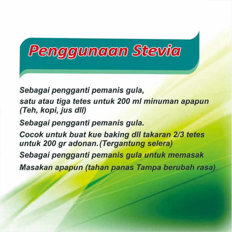 

Royal Stevia Pemanis Alami (kemasan plastik) IK3