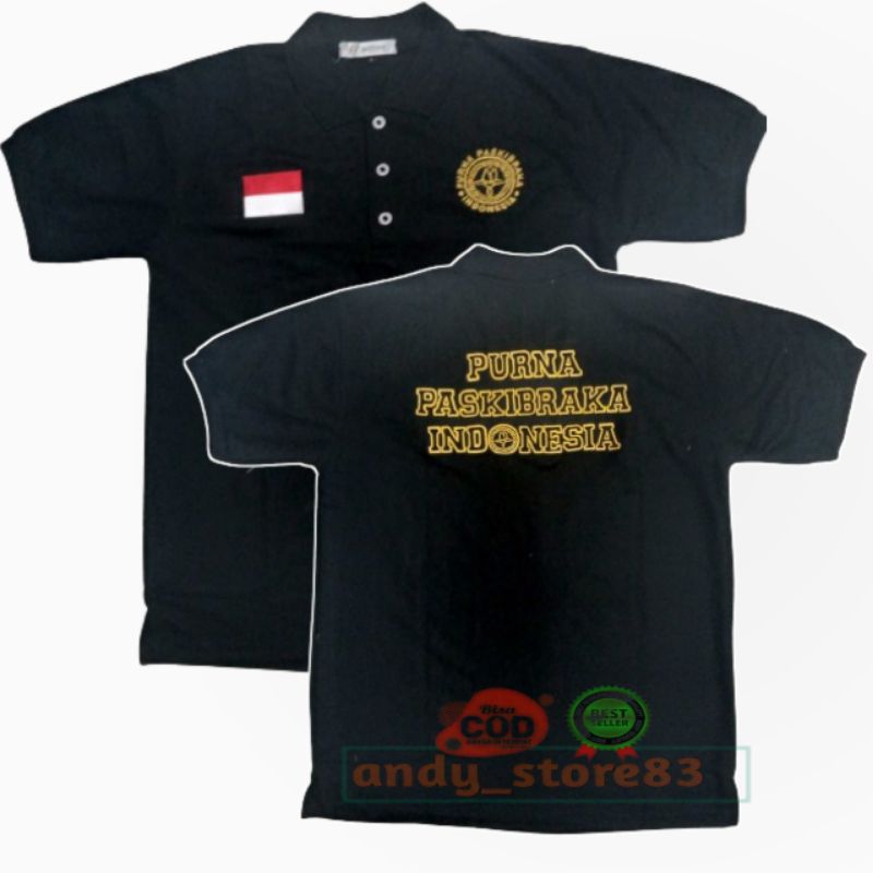 kaos purna paskibraka indonesia( PPI )#bordir /depan/belakang
