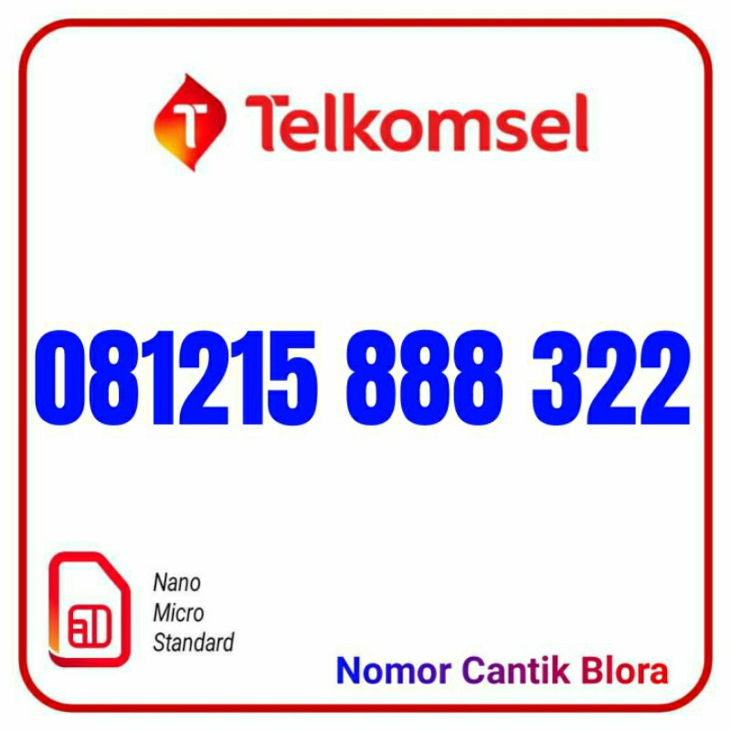 Nomor Cantik Telkomsel Nomor Cantik Simpati 4G Lte 8883 883 8884 884 8885 885 58 588 5888 158 1588 1
