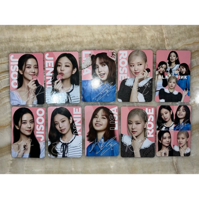 BLACKPINK OREO PHOTOCARD