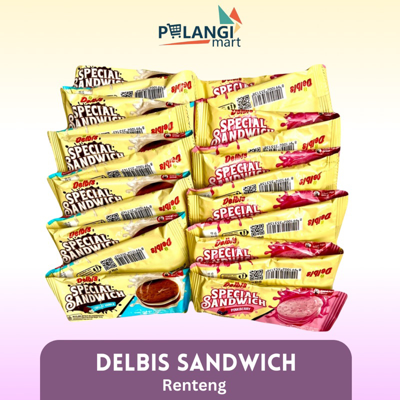 

DELBIS SANDWICH RENTENG ISI 10X19,4 GR